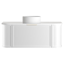Hampshire 1200mm Wall Hung Single Vanity with Solid Surface Countertop